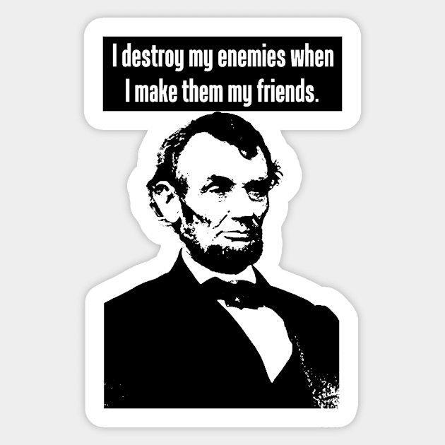 ABRAHAM LINCOLN Sticker by truthtopower